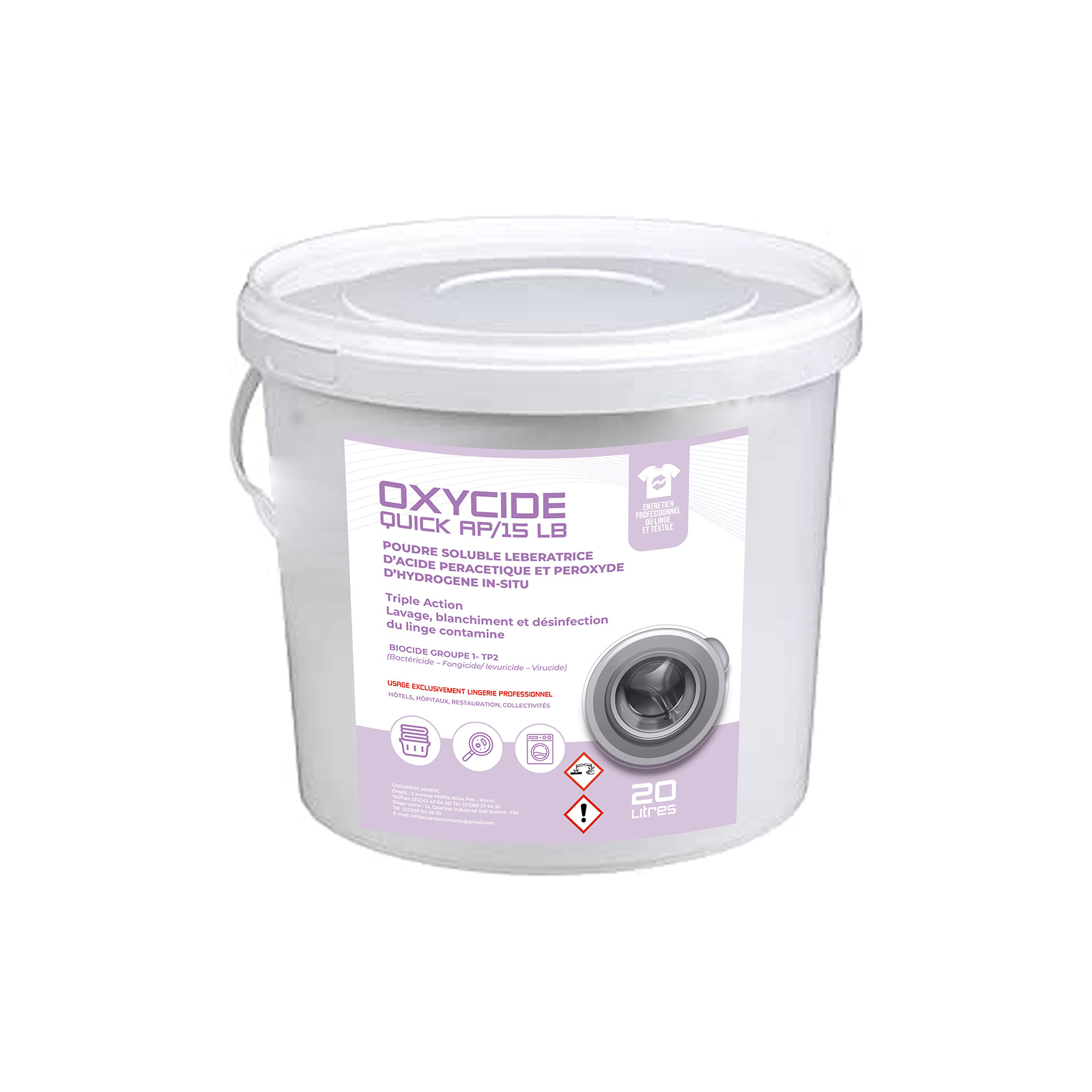 OXYCIDE QUICK AP/15 LB 