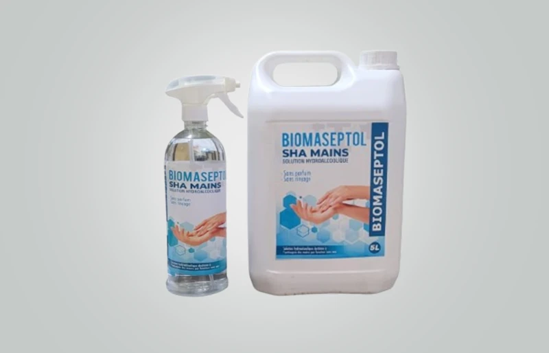 BIOMASEPTOL SHA/70 SOLUTION HYDROALCOOLIQUE