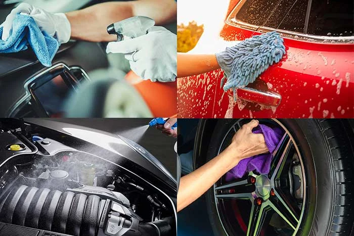 PRODUITS DE LAVAGE  ET D'ENTRETIEN DES VÉHICULES